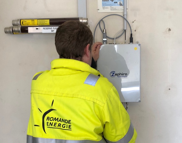 Romande Energie Operator SynchroSense Zaphiro Technologies Smart Grid