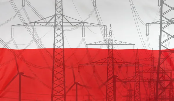 depositphotos 116794144 stock photo energy concept poland flag with